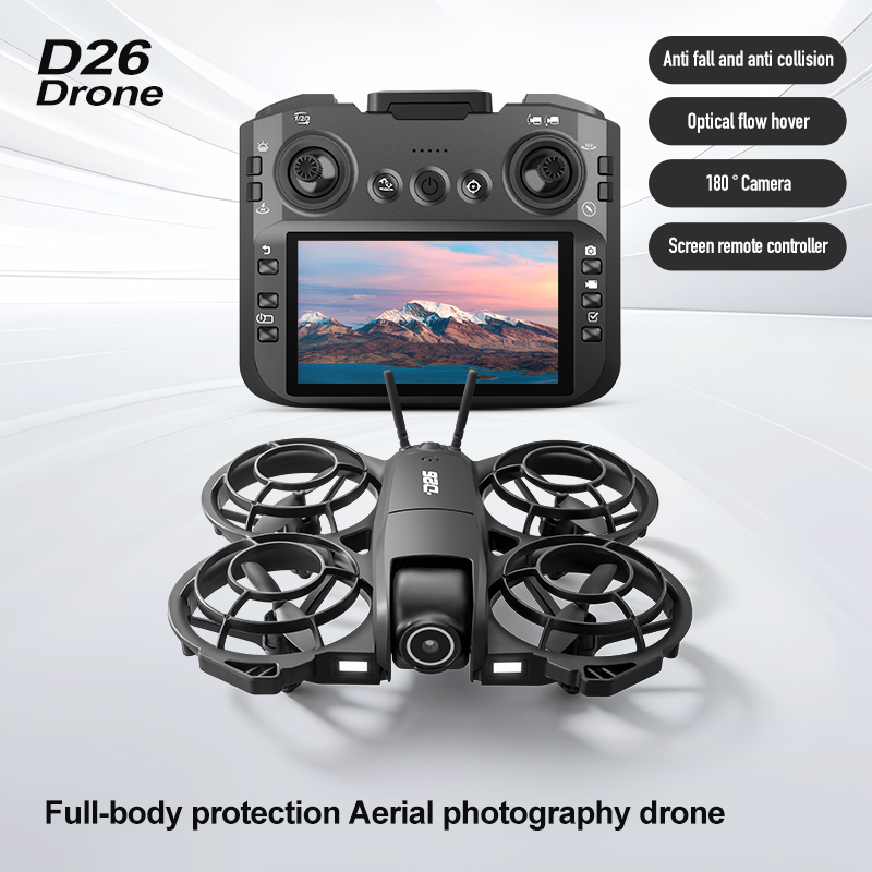 D26 드론 4K 항공 HD 180 °   카메라 드론 - Drone Battery Adapter 리뷰 및 가격