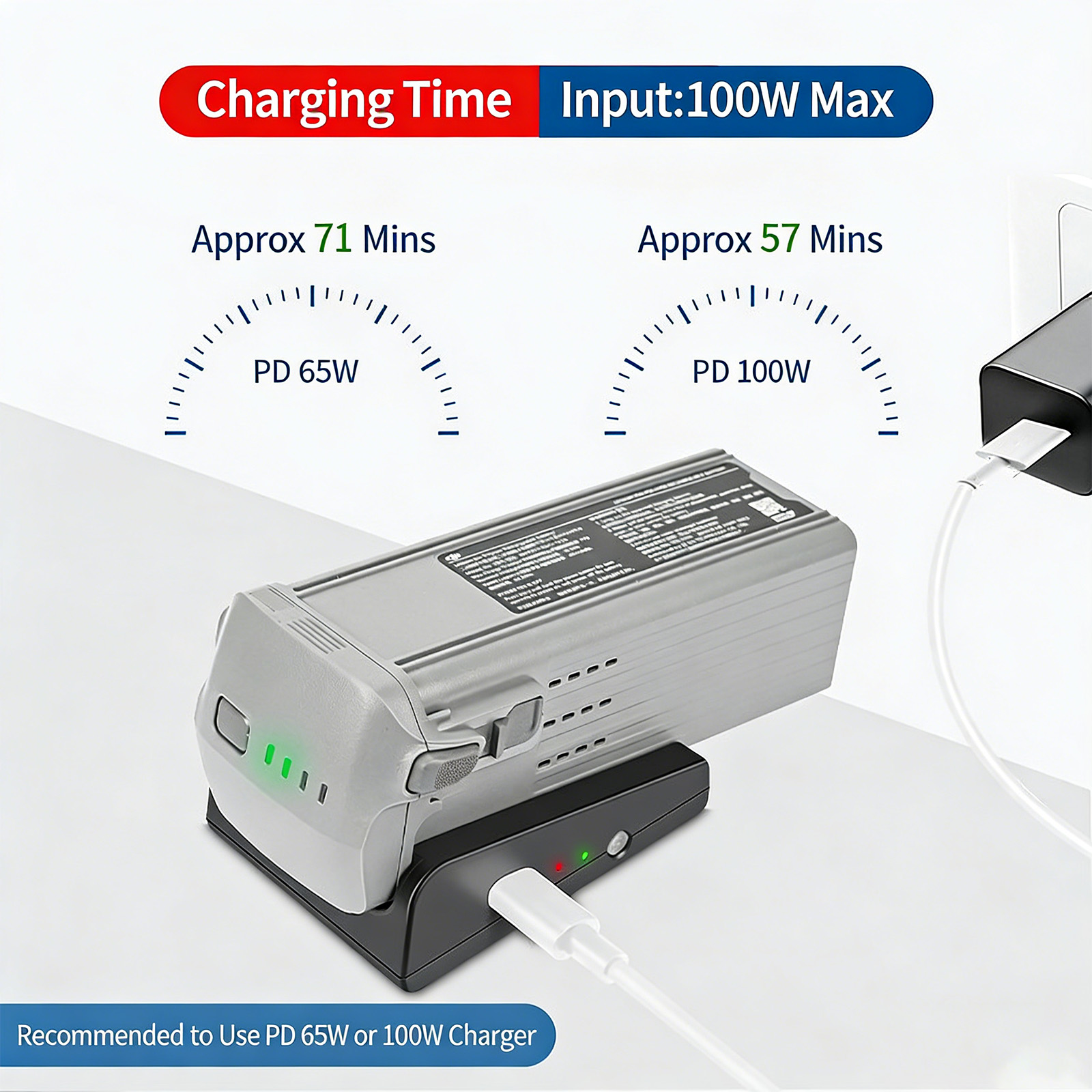 DJI Air 3/Air 3S 드론 배터리용 싱글 포트 - Drone Charging Hub 리뷰 및 가격