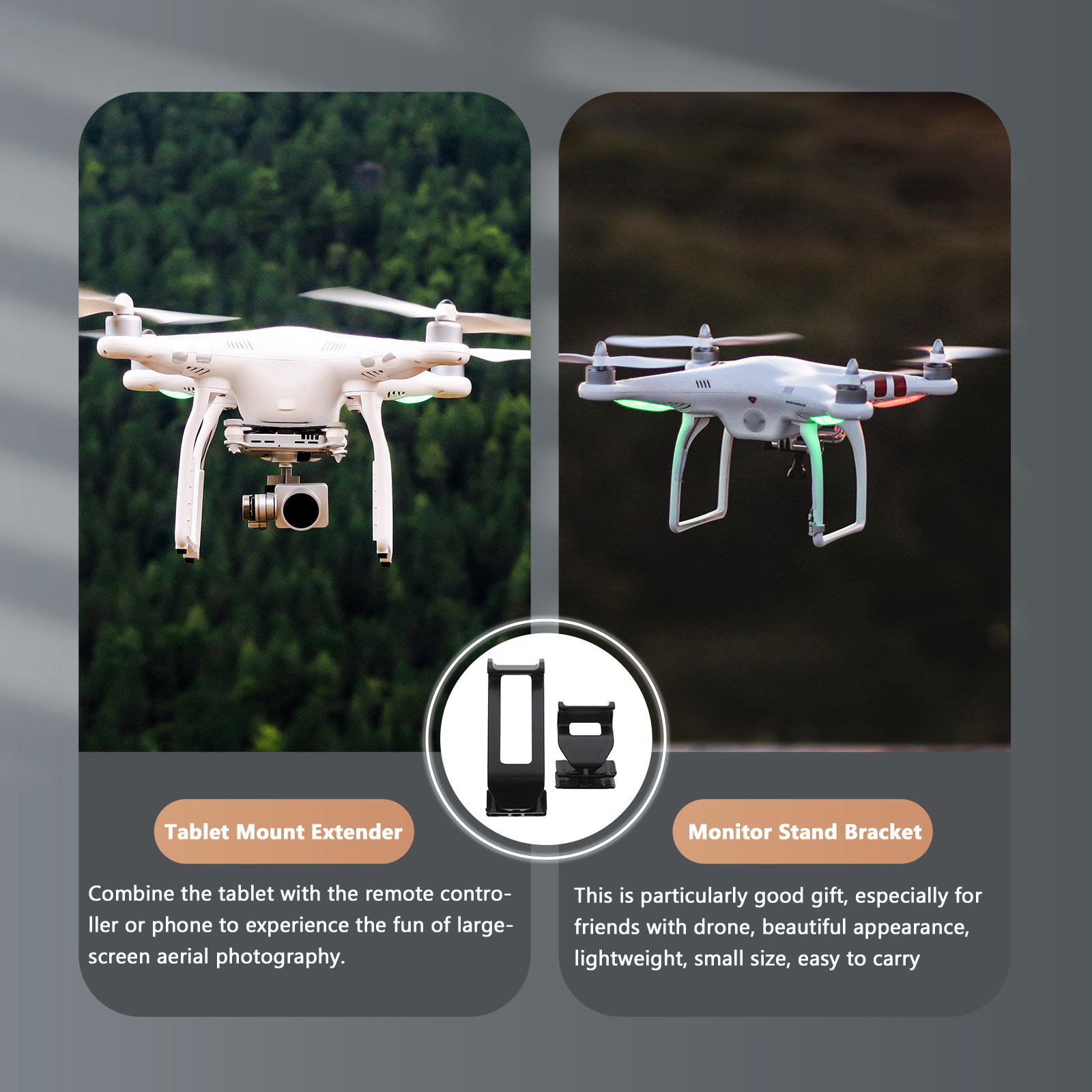 1세트 드론 리모컨 플라스틱 태블릿 폰 마운트 홀더 브 - Drone Tablet Mount 리뷰 및 가격