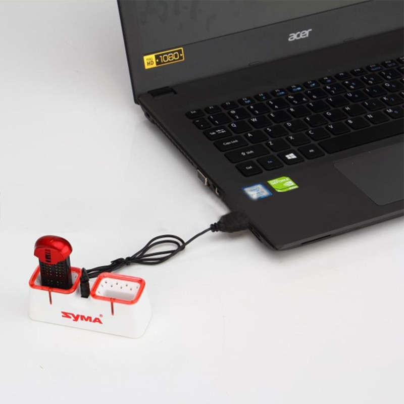 Syma X22 X22W 드론 배터리용 듀얼 USB 고 - Drone Battery Adapter 리뷰 및 가격